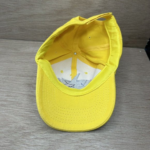 San Jose Sharks & Trojans Rare Yellow Hat Cap Adjustable - Picture 5 of 6